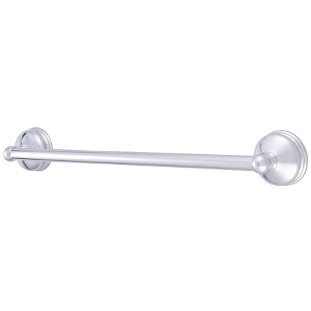 Vintage 18 Towel Bar, Polished Chrome